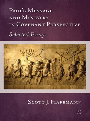 cover image of Paul's Message and Ministry in Covenant Perspective